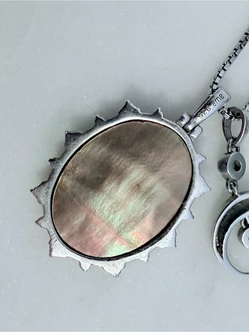 Awe Inspired Special Edition Lilith necklace with crescent moon pendant. - Picture 2 of 4